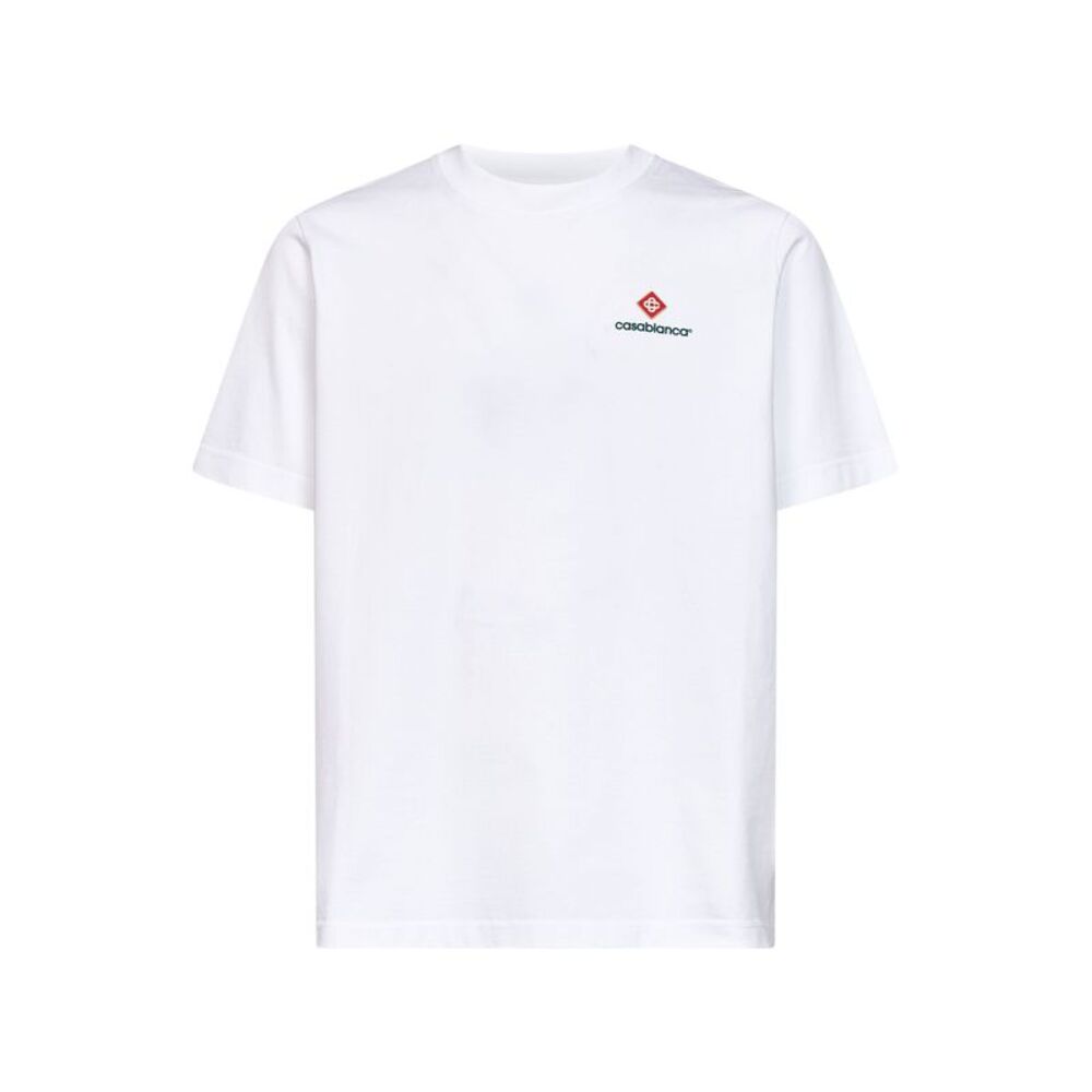 Casablanca Men White Cotton Jersey Casablanca Sport Type T-Shirt